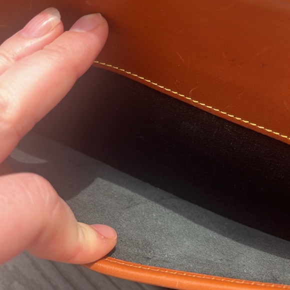 Dooney & Burke Small Leather Shoulder Bag - Picture 5 of 7